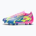 Футбольні бутси чоловічі PUMA Ultra Match Energy Fg/Ag luminous pink/yellow alert/ultra blue 13