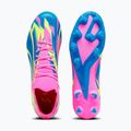 Футбольні бутси чоловічі PUMA Ultra Match Energy Fg/Ag luminous pink/yellow alert/ultra blue 14