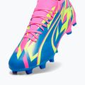 Футбольні бутси чоловічі PUMA Ultra Match Energy Fg/Ag luminous pink/yellow alert/ultra blue 15