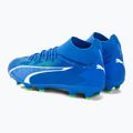 Футбольні бутси дитячі PUMA Ultra Pro Fg/Ag Jr ultra blue/puma white/pro green 3