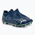 Футбольні бутси чоловічі PUMA Future Match Fg/Ag persian blue/puma white/pro green 6