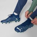 Футбольні бутси чоловічі PUMA Future Match Fg/Ag persian blue/puma white/pro green 2