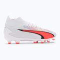 Футбольні бутси дитячі PUMA Ultra Pro Fg/Ag Jr puma white/puma black/fire orchid 2