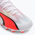 Футбольні бутси дитячі PUMA Ultra Pro Fg/Ag Jr puma white/puma black/fire orchid 7