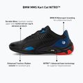 Кросівки чоловічі PUMA BMW MMS Kart Cat Nitro puma black/pro blue/pop red 14