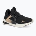 Кросівки для бігу жіночі PUMA Softride Enzo Evo Molt Met black/gold/warm white