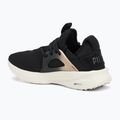 Кросівки для бігу жіночі PUMA Softride Enzo Evo Molt Met black/gold/warm white 3