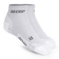 Шкарпетки компресійні бігові чоловічі CEP Ultralight Low Cut carbon white 2