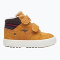 Дитячі туфлі KangaROOS KaVu Primo V tan yellow / rouge 8