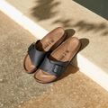 Жіночі шльопанці BIRKENSTOCK Catalina BS BF Narrow чорні 3