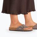 Жіночі шльопанці BIRKENSTOCK Catalina BS BF Вузькі шльопанці мокко 9