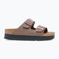 Шльопанці BIRKENSTOCK Arizona Flex Platform Birko-Flor mocca 2