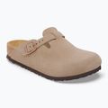 BIRKENSTOCK Boston Kids Вузькі шльопанці сіро-коричневого кольору 2