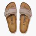 Жіночі шльопанці BIRKENSTOCK Oita W LENB/LEVE вузькі сірі 10