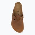 Шльопанці BIRKENSTOCK Boston LEOI Regular коньячні 5