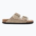 Шльопанці BIRKENSTOCK Arizona Shearling SL Narrow taupe 2
