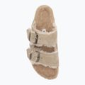 Шльопанці BIRKENSTOCK Arizona Shearling SL Narrow taupe 5