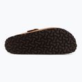 BIRKENSTOCK Boston LEOI Вузькі коньячні шльопанці 4