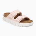 Шльопанці жіночі BIRKENSTOCK Arizona Chunky Birko-Flor light rose