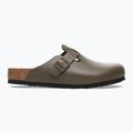 Шльопанці BIRKENSTOCK Boston NL Regular smooth leather concrete gray 2