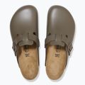 Шльопанці BIRKENSTOCK Boston NL Regular smooth leather concrete gray 3