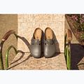 Шльопанці BIRKENSTOCK Boston NL Regular smooth leather concrete gray 6