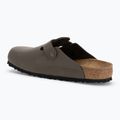 Шльопанці BIRKENSTOCK Boston NL Regular smooth leather concrete gray 3