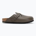 Шльопанці BIRKENSTOCK Boston NL Narrow smooth leather concrete gray 2