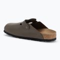 Шльопанці BIRKENSTOCK Boston NL Narrow smooth leather concrete gray 3