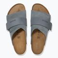 BIRKENSTOCK Kyoto LENB/LEVE Вузькі шльопанці базальтово-сірі 3