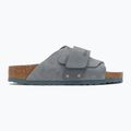 BIRKENSTOCK Kyoto LENB/LEVE Вузькі шльопанці базальтово-сірі 2