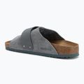 BIRKENSTOCK Kyoto LENB/LEVE Вузькі шльопанці базальтово-сірі 3