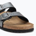 Шльопанці BIRKENSTOCK Arizona BF Narrow metallic black 7