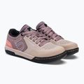 Кросівки велосипедні на платформі жіночі adidas FIVE TEN Freerider Pro wobder taupe/grey/acid orange 4