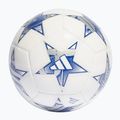 М'яч футбольний adidas UCL Club 23/24 white/iron metallic/shock purple/bright cyan розмір 4 2