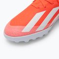 Кросівки футбольні чоловічі adidas X Crazyfast League TF solar red/cloud white/team solar yellow 7