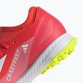 Кросівки футбольні чоловічі adidas X Crazyfast League TF solar red/cloud white/team solar yellow 10