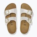Шльопанці дитячі BIRKENSTOCK Arizona Birko-Flor Narrow electric metallic pearl 4
