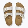 Шльопанці дитячі BIRKENSTOCK Arizona Birko-Flor Narrow electric metallic pearl 4