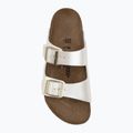 Шльопанці дитячі BIRKENSTOCK Arizona Birko-Flor Narrow electric metallic pearl 5