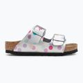Шльопанці дитячі BIRKENSTOCK Arizona BF Narrow electric metallic dots silver 2