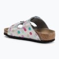 Шльопанці дитячі BIRKENSTOCK Arizona BF Narrow electric metallic dots silver 3