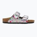Шльопанці дитячі BIRKENSTOCK Arizona BF Narrow electric metallic dots silver 2