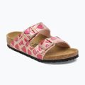 Шльопанці дитячі BIRKENSTOCK Arizona Birko-Flor Narrow electric metallic copper hearts
