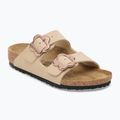 Шльопанці дитячі BIRKENSTOCK Arizona Flowers Kids Birko-Flor sandcastle