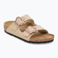 Шльопанці дитячі BIRKENSTOCK Arizona Flowers Kids Birko-Flor sandcastle