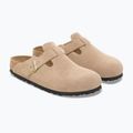 Шльопанці BIRKENSTOCK Boston Suede Leather sandcastle 3