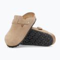 Шльопанці BIRKENSTOCK Boston Suede Leather sandcastle 5