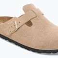 Шльопанці BIRKENSTOCK Boston Suede Leather sandcastle 6