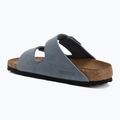 Шльопанці BIRKENSTOCK Arizona Soft Footbed Oiled Leather Narrow elemental blue 3